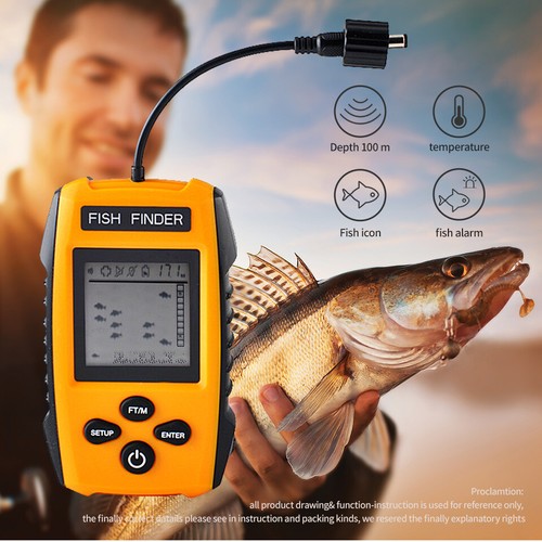Fish finder portatile filo - fish,